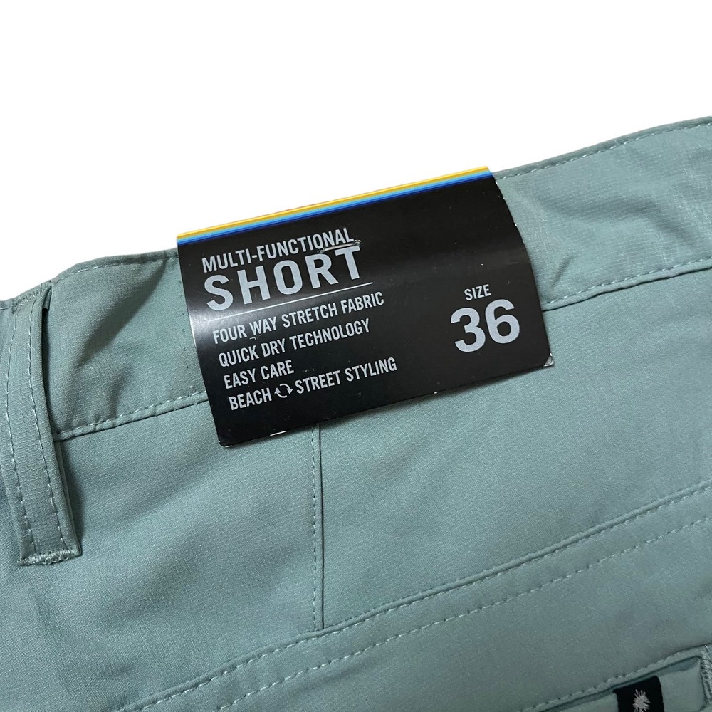 Surf & Swim Multi-Functional Hybrid Shorts Green Size 36 - Picture 2 of 5